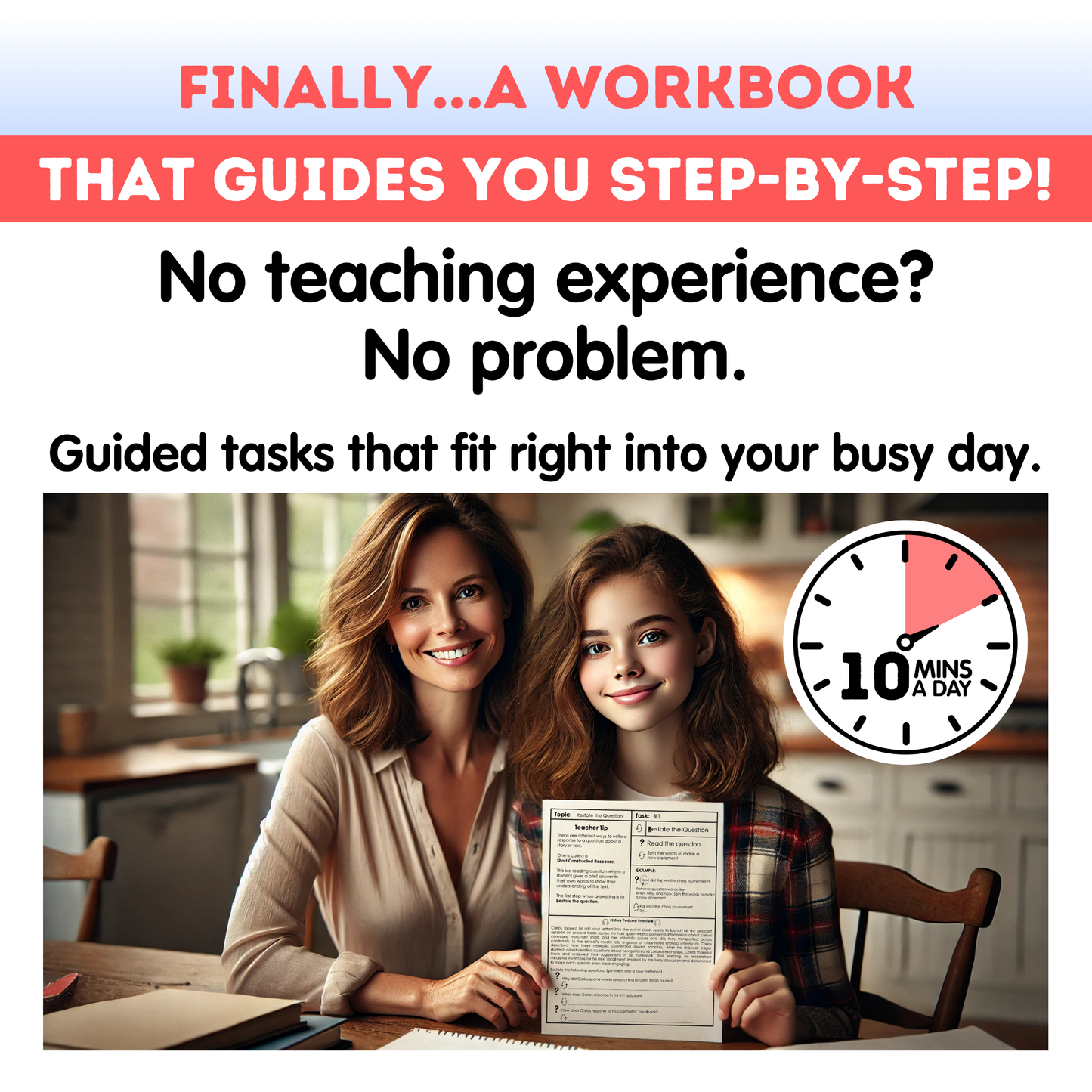 7th Grade Writing Workbook - Digital PDF