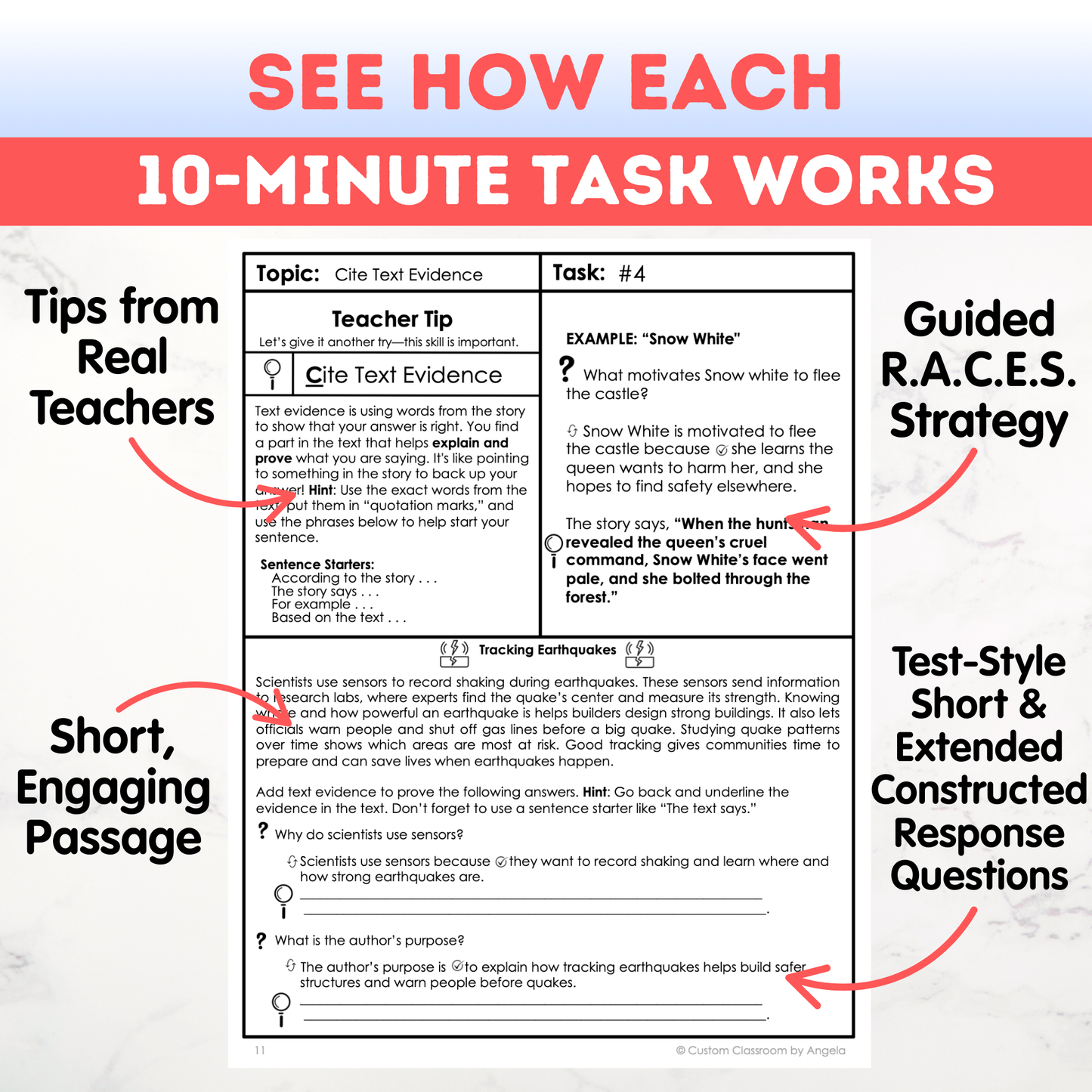 7th Grade Writing Workbook - Digital PDF