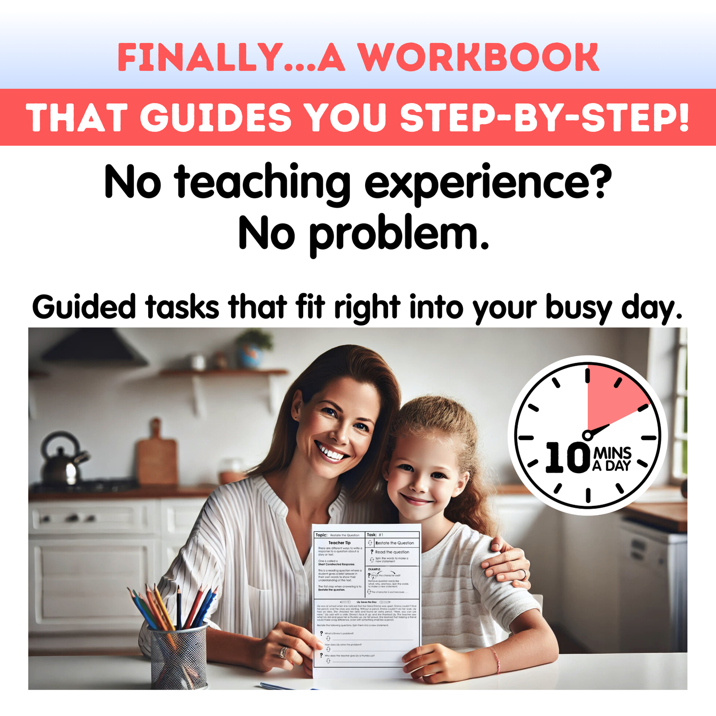 3rd Grade Writing Workbook - Digital PDF
