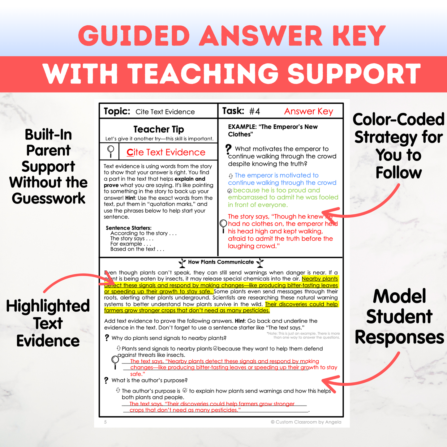 8th Grade Writing Workbook - Digital PDF