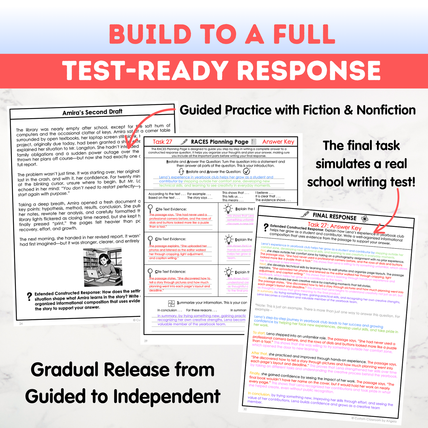 8th Grade Writing Workbook - Digital PDF