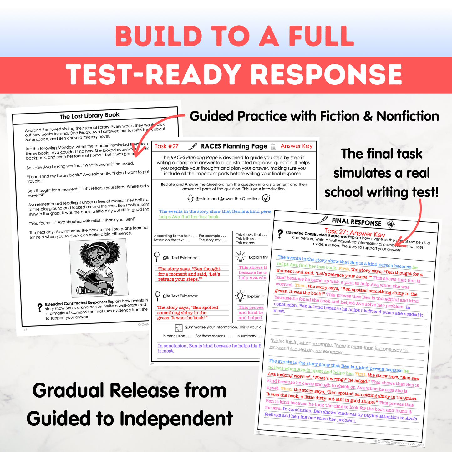 3rd Grade Writing Workbook - Digital PDF