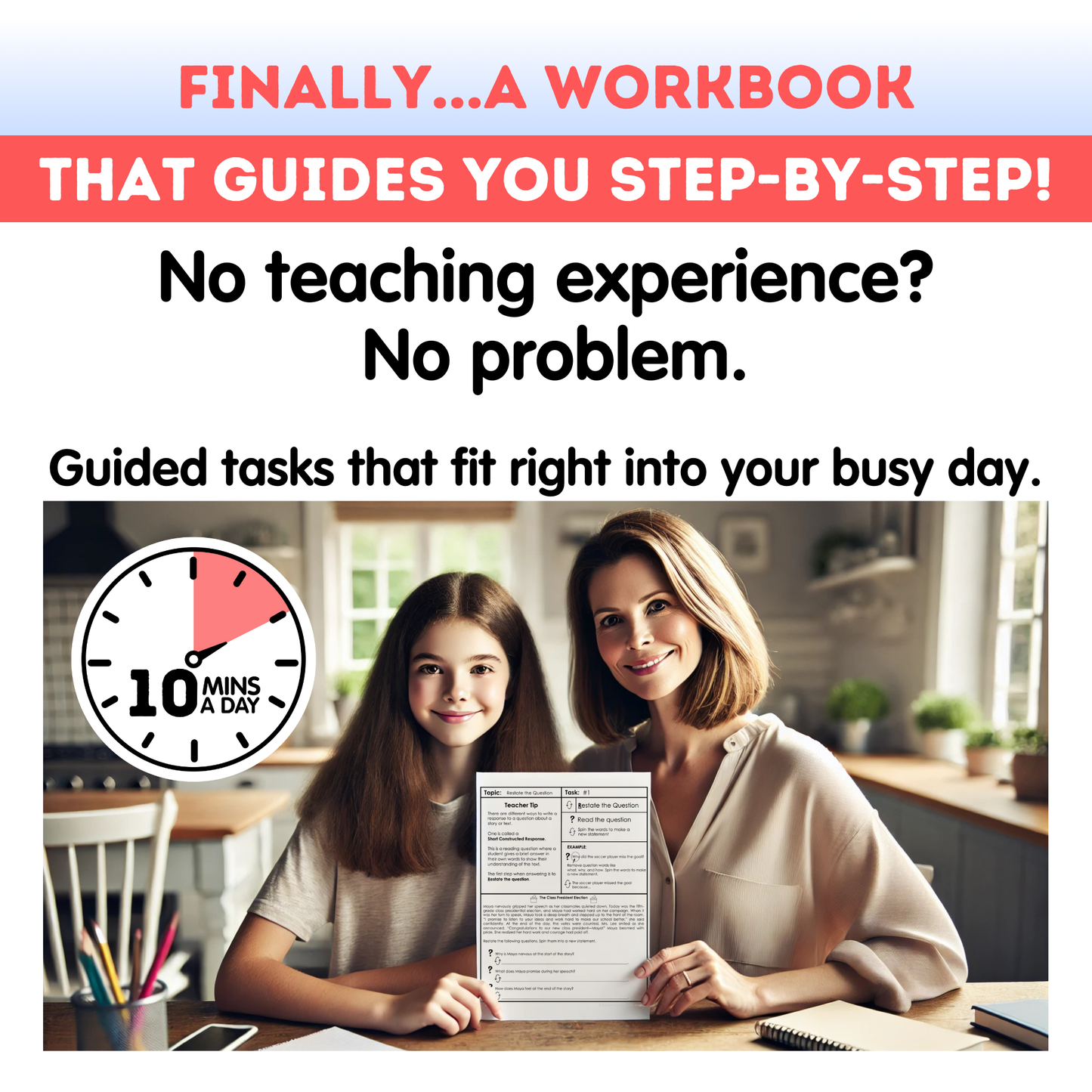 5th Grade Writing Workbook - Digital PDF