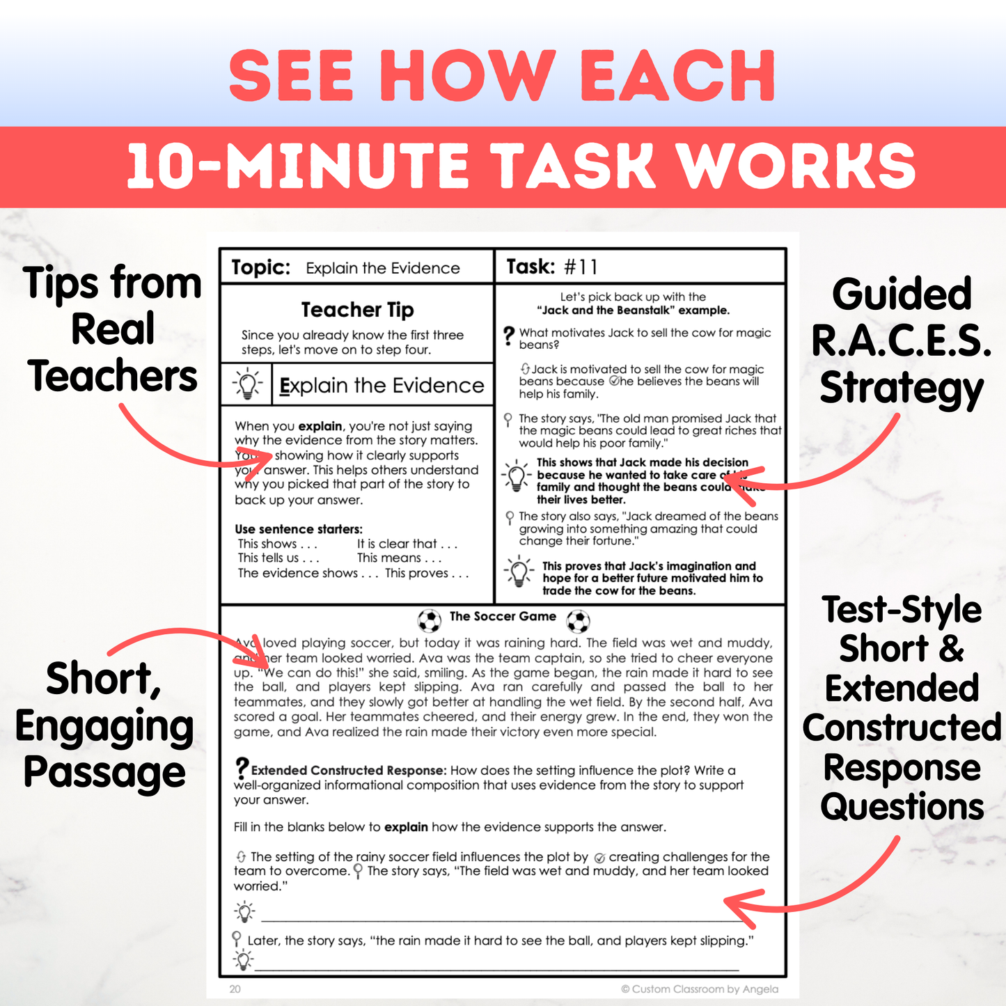 5th Grade Writing Workbook - Digital PDF