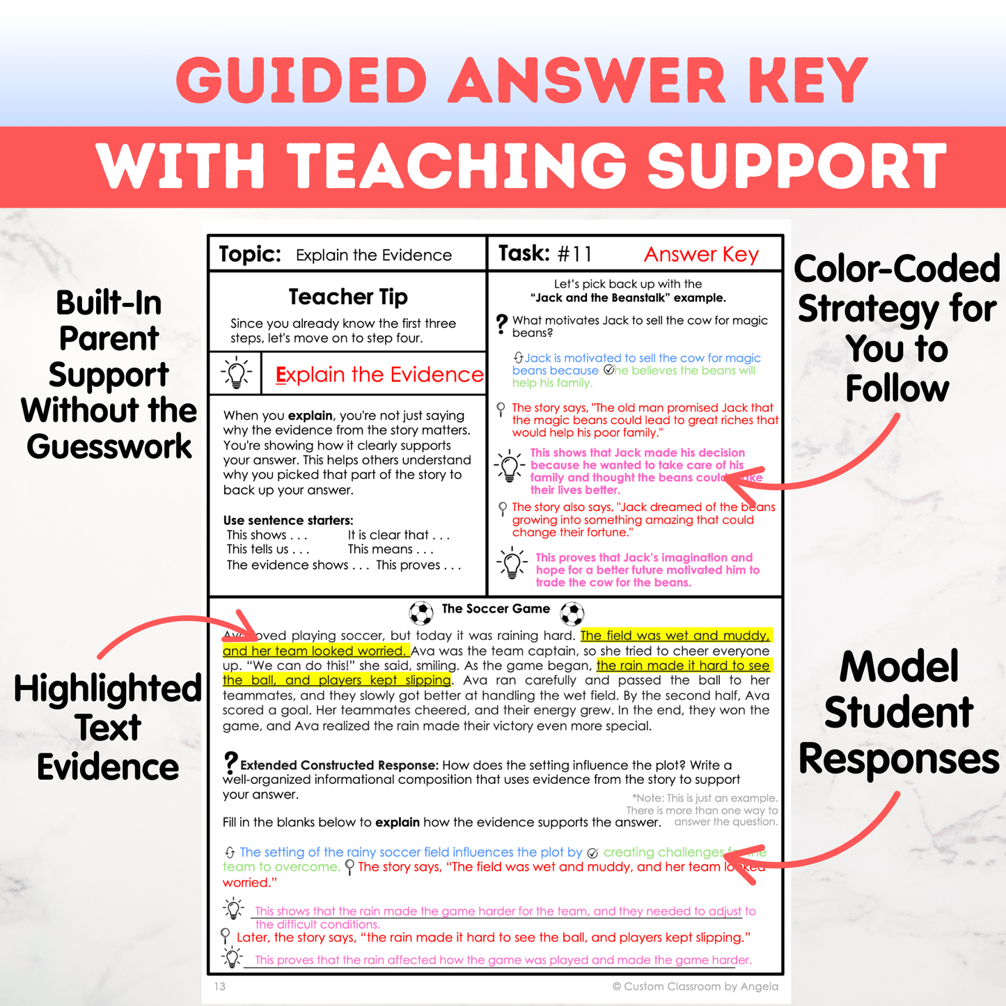 5th Grade Writing Workbook - Digital PDF