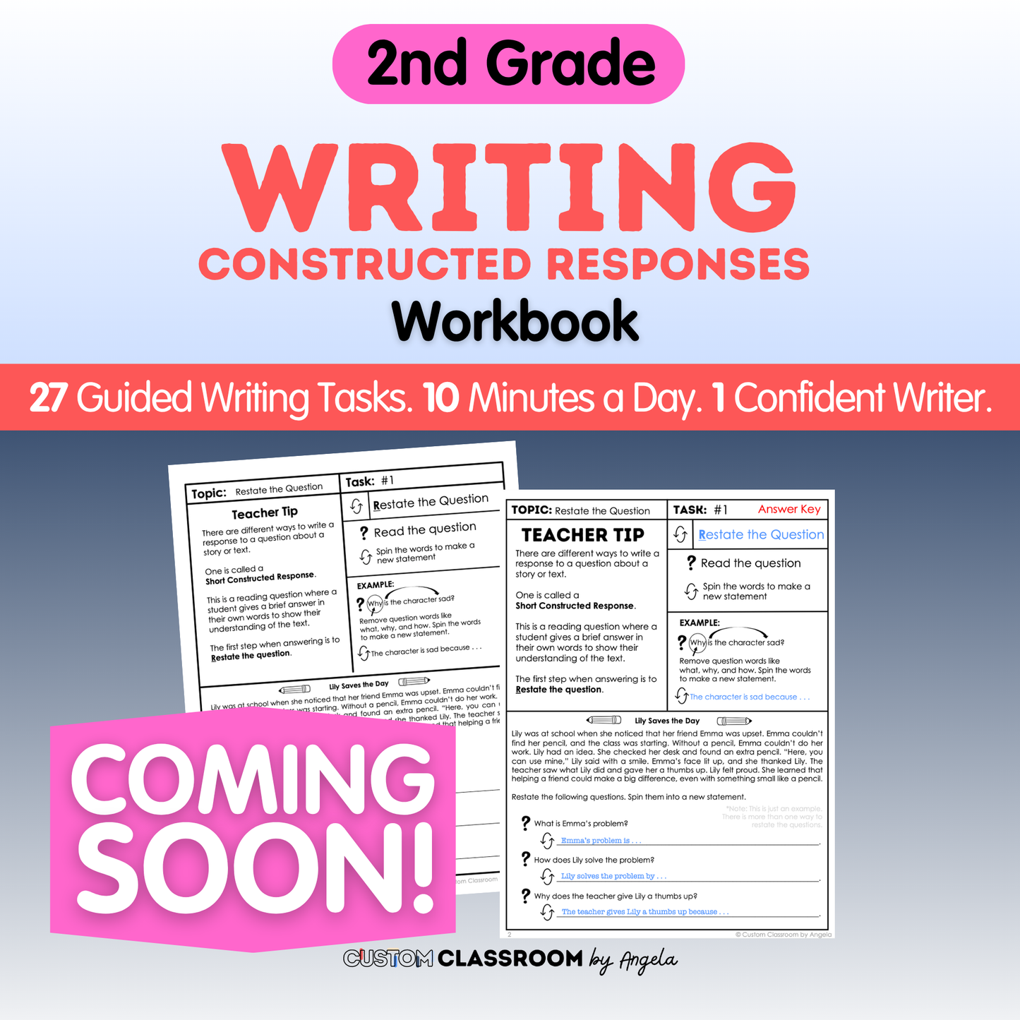 2nd Grade Writing Workbook