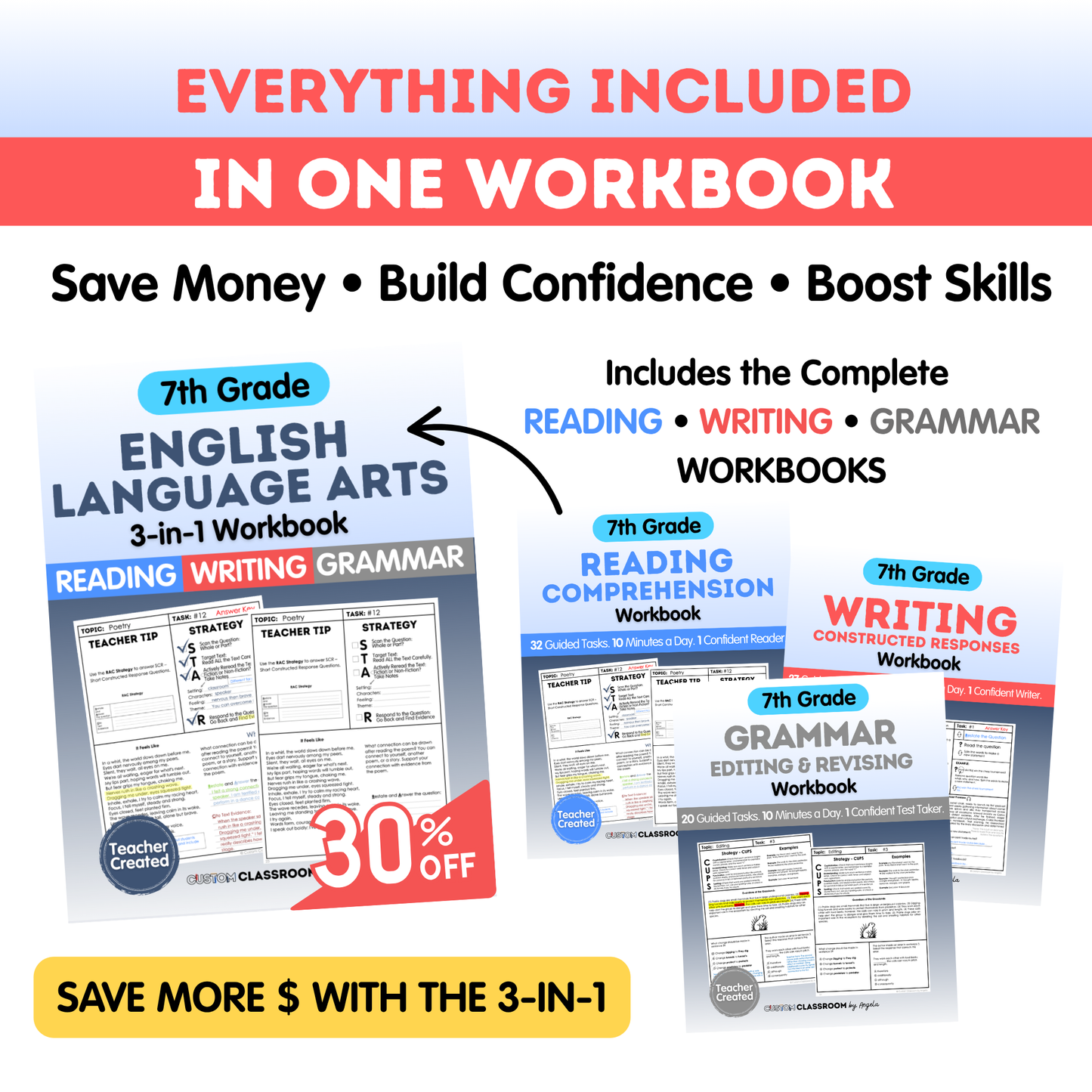 7th Grade Writing Workbook