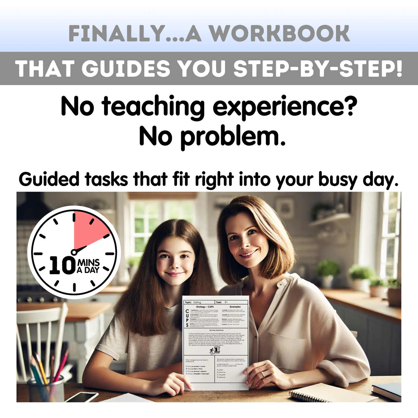 6th Grade Grammar Workbook (Editing & Revising) - Digital PDF