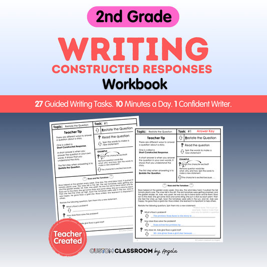 2nd Grade Writing Workbook