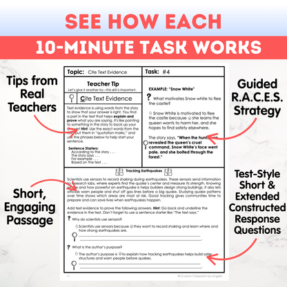 7th Grade Writing Workbook - Digital PDF