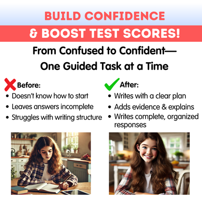 8th Grade Writing Workbook - Digital PDF