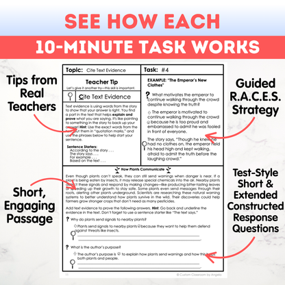 8th Grade Writing Workbook - Digital PDF