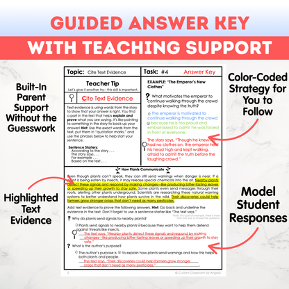 8th Grade Writing Workbook - Digital PDF