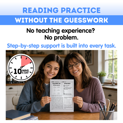 7th Grade Reading Comprehension Workbook