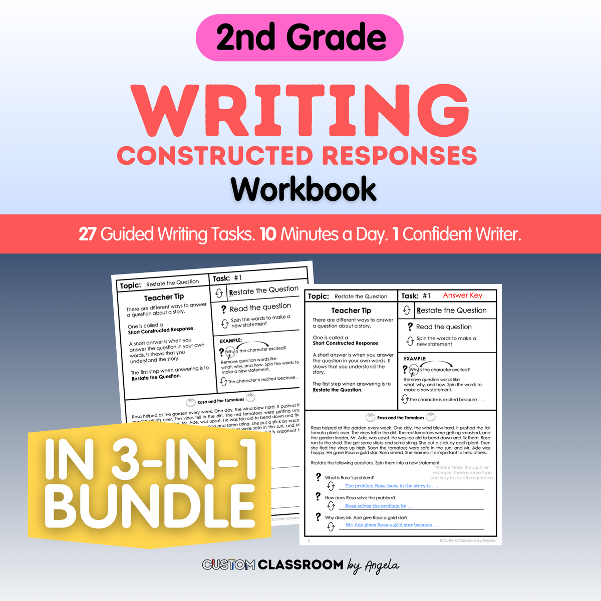 2nd Grade Writing Workbook