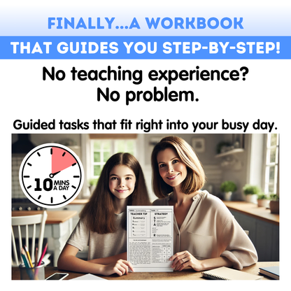 6th Grade Reading Comprehension Workbook - Digital PDF