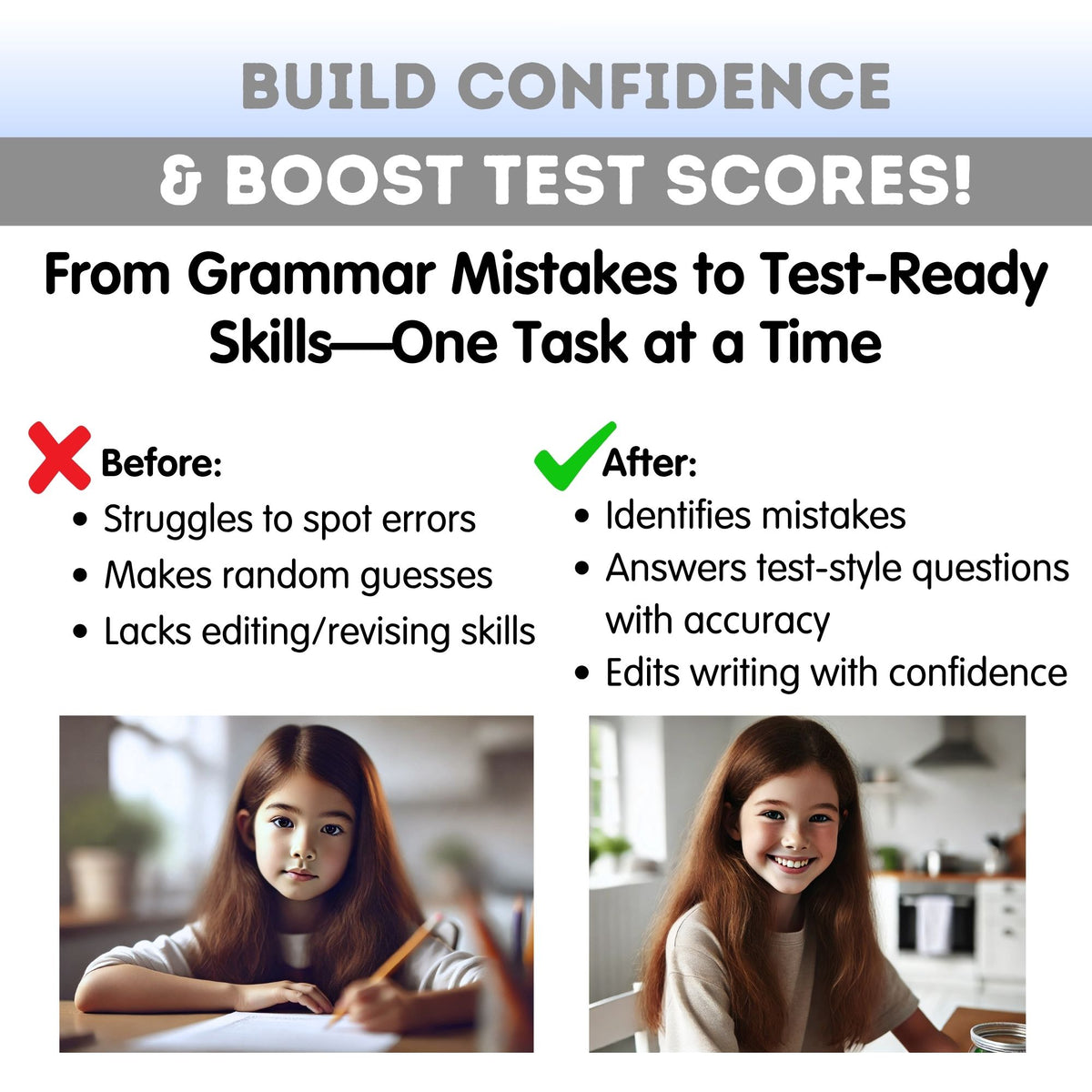 2nd Grade Grammar Workbook (Editing & Revising)