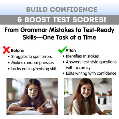 2nd Grade Grammar Workbook (Editing & Revising)