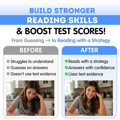 5th Grade Reading Comprehension Workbook