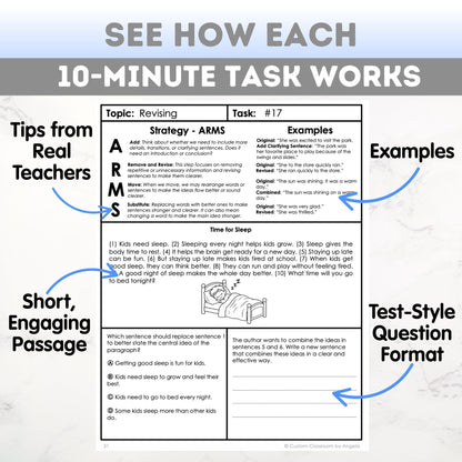 2nd Grade Grammar Workbook (Editing & Revising)
