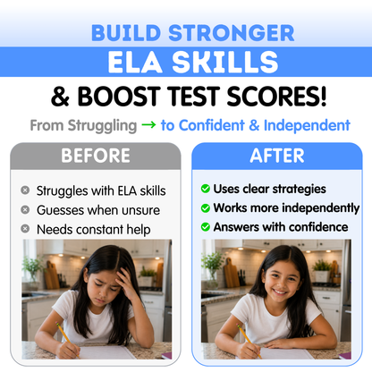2nd Grade Reading, Writing & Grammar Bundle