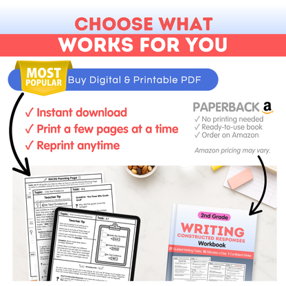 2nd Grade Writing Workbook