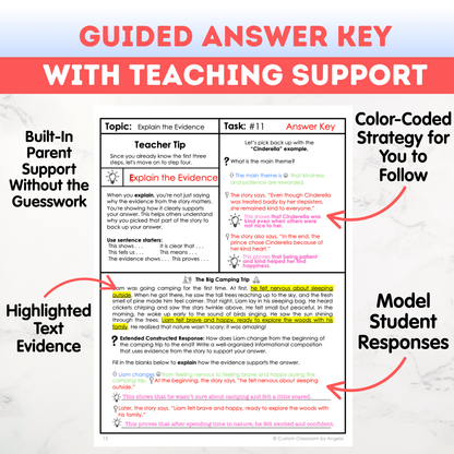 4th Grade Writing Workbook - Digital PDF