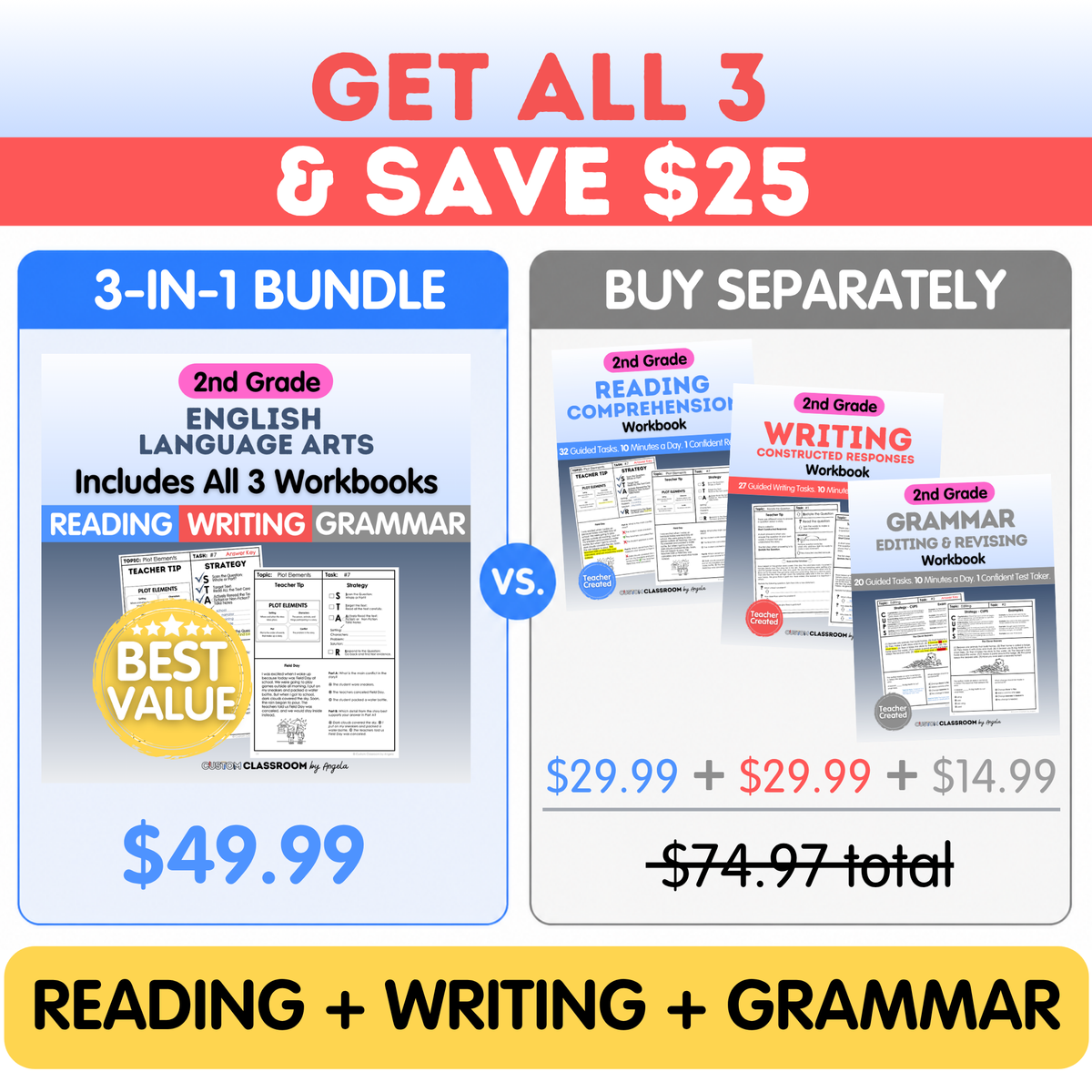2nd Grade Writing Workbook