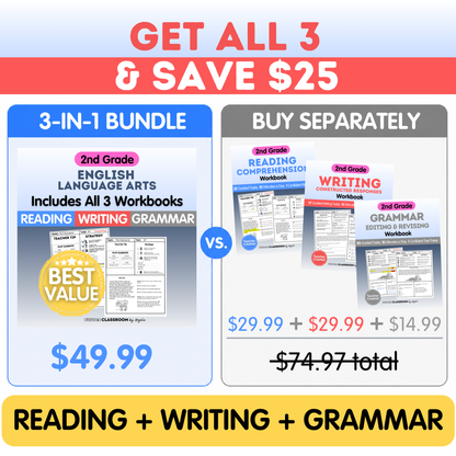 2nd Grade Writing Workbook