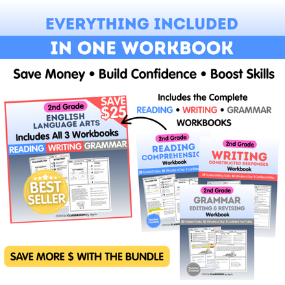 2nd Grade Reading Comprehension Workbook