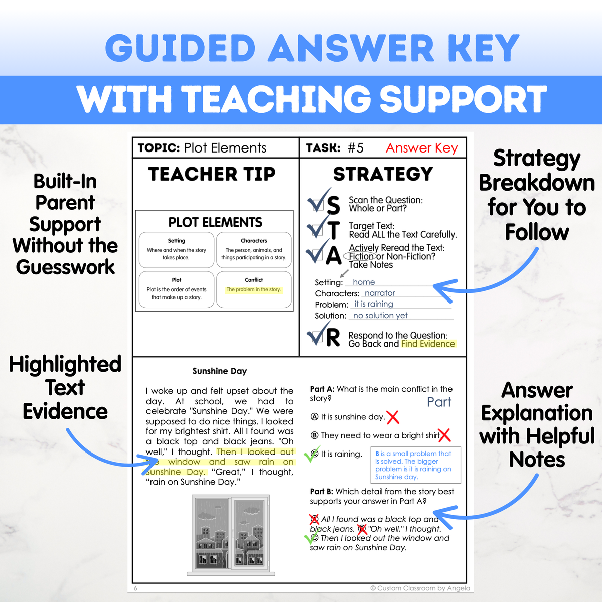 3rd Grade Reading Comprehension Workbook