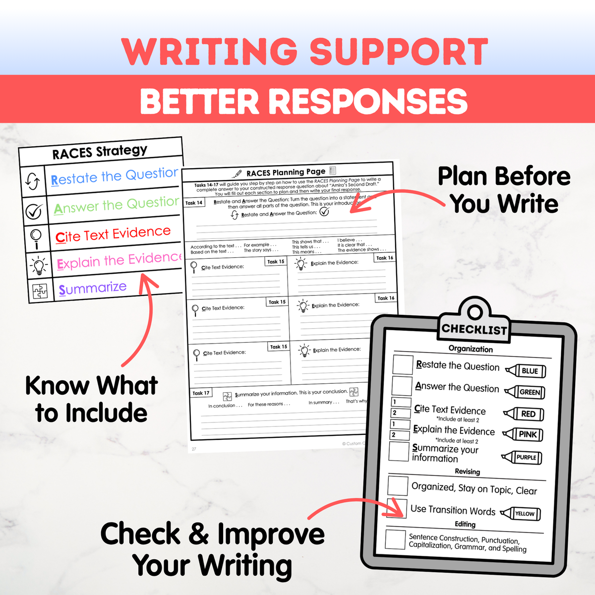 8th Grade Writing Workbook