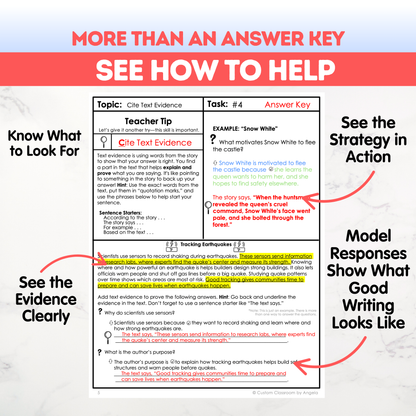 7th Grade Writing Workbook