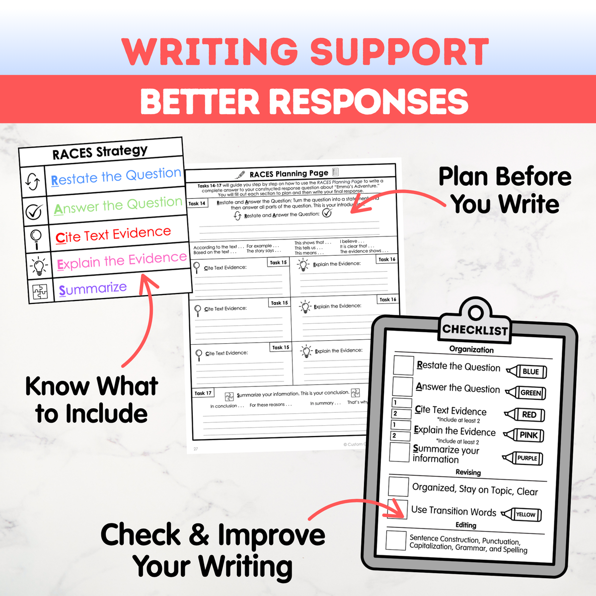 6th Grade Writing Workbook