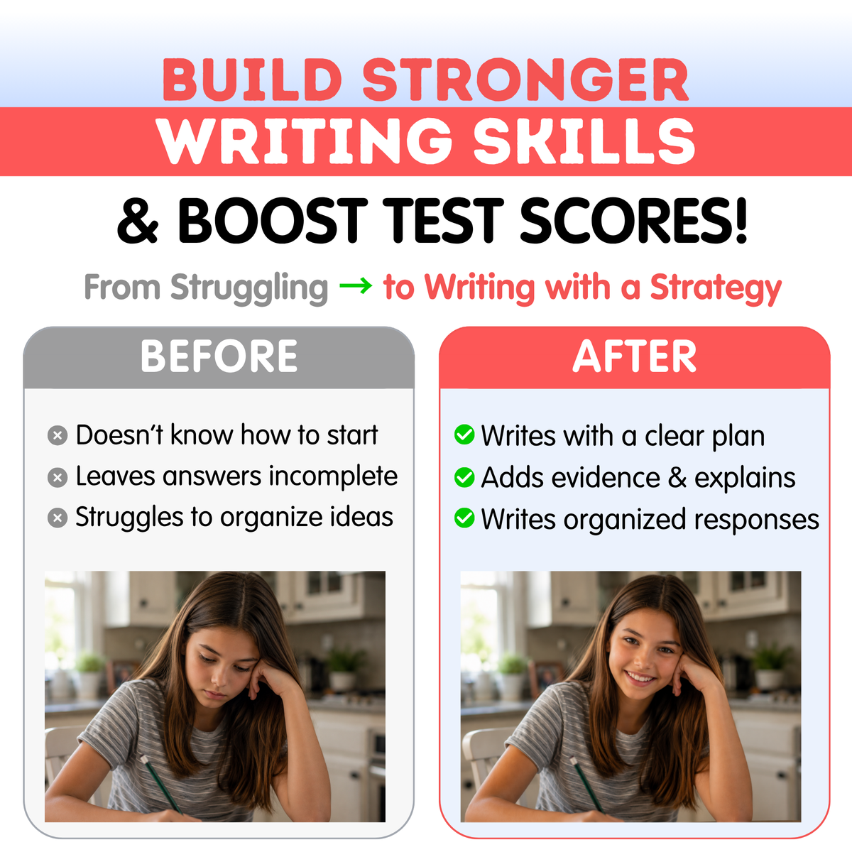 5th Grade Writing Workbook