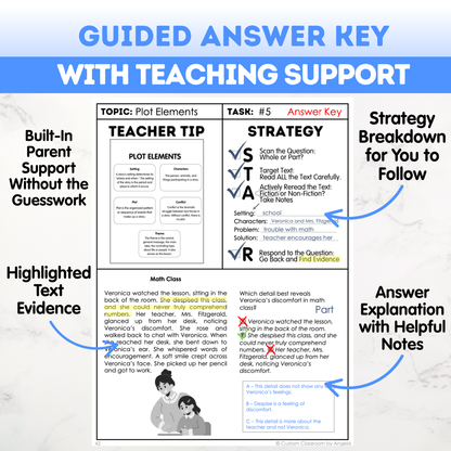 4th Grade Reading Comprehension Workbook
