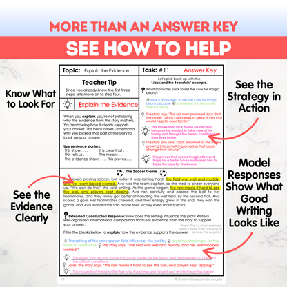 5th Grade Writing Workbook