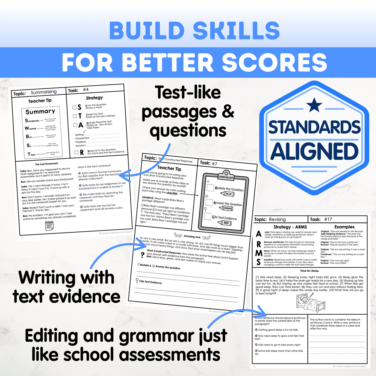 2nd Grade Reading, Writing & Grammar Bundle