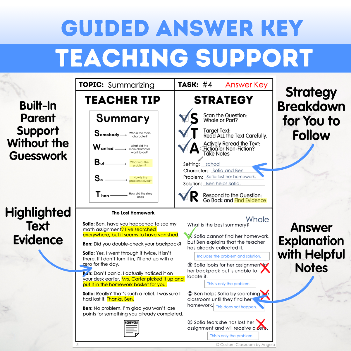 2nd Grade Reading, Writing & Grammar Bundle