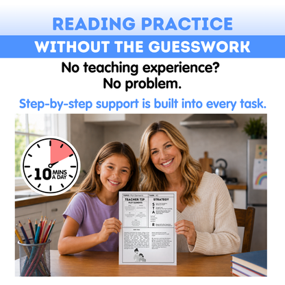4th Grade Reading Comprehension Workbook