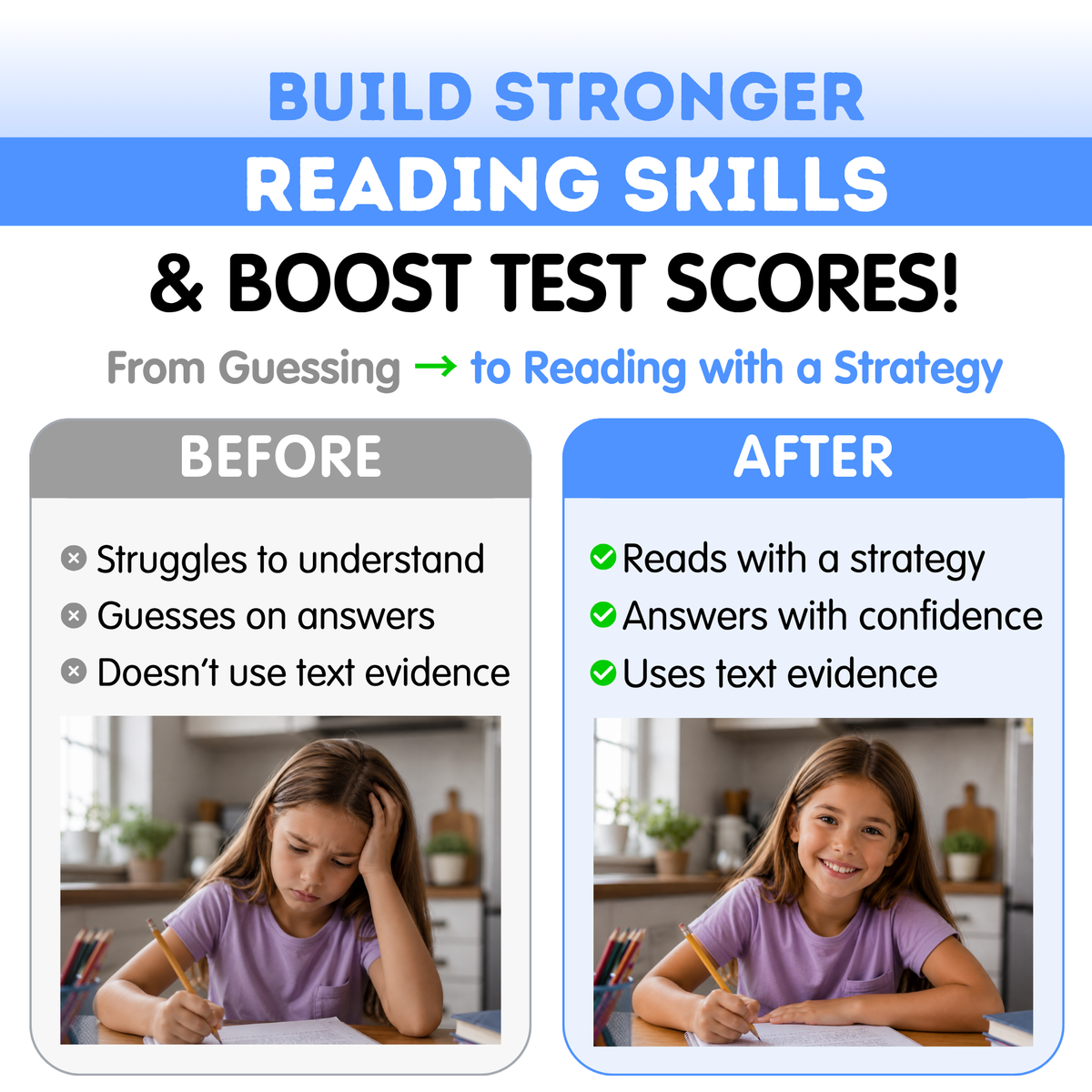 4th Grade Reading Comprehension Workbook