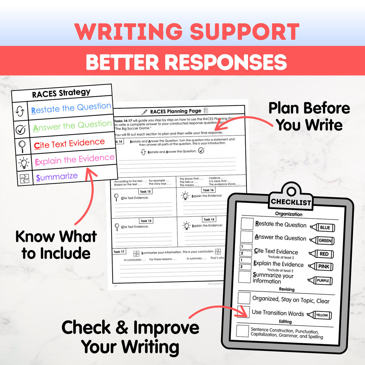 4th Grade Writing Workbook