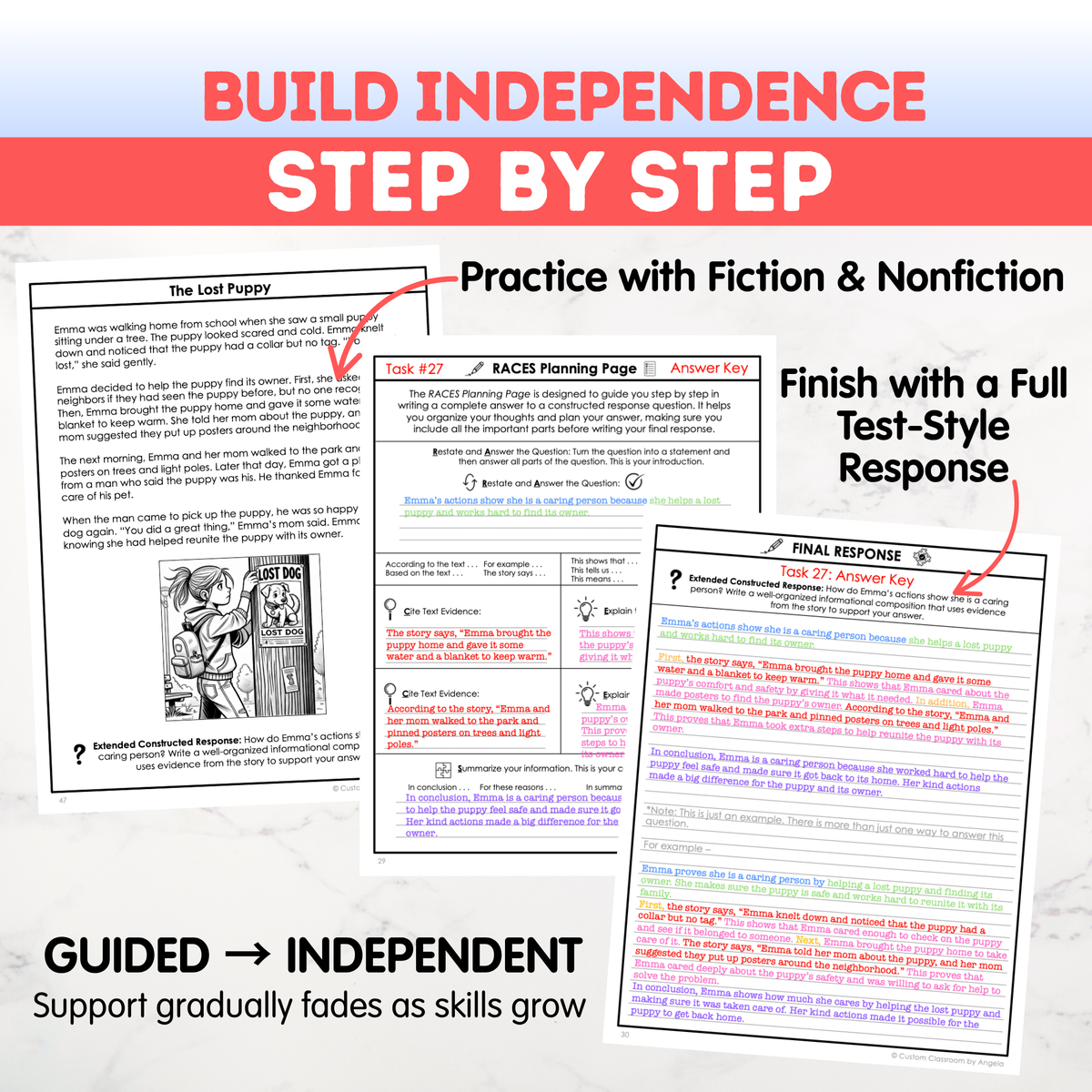 4th Grade Writing Workbook