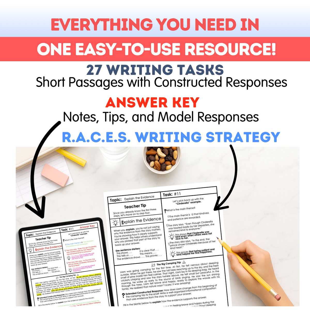 4th Grade Writing Workbook