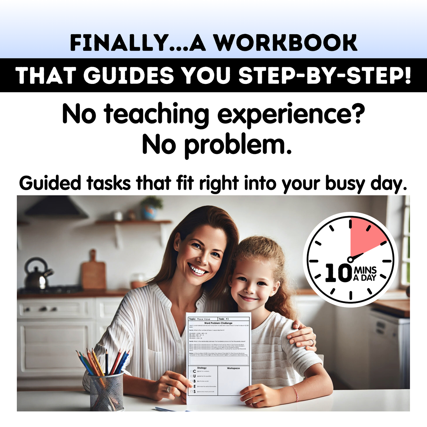 3rd Grade Math Test Prep Workbook