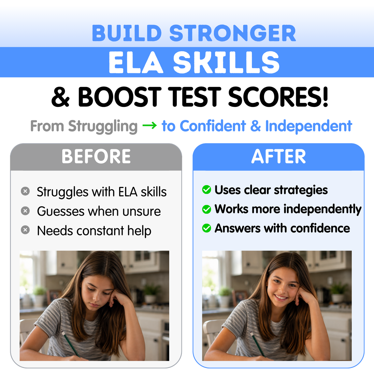 5th Grade Reading, Writing & Grammar Bundle