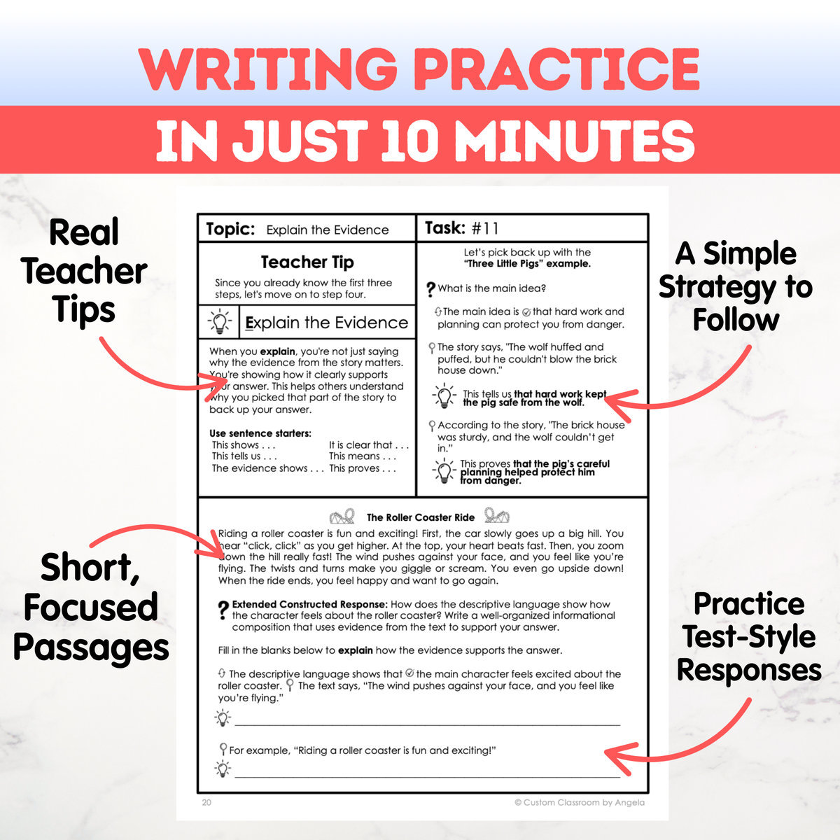 3rd Grade Writing Workbook