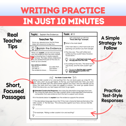 3rd Grade Writing Workbook