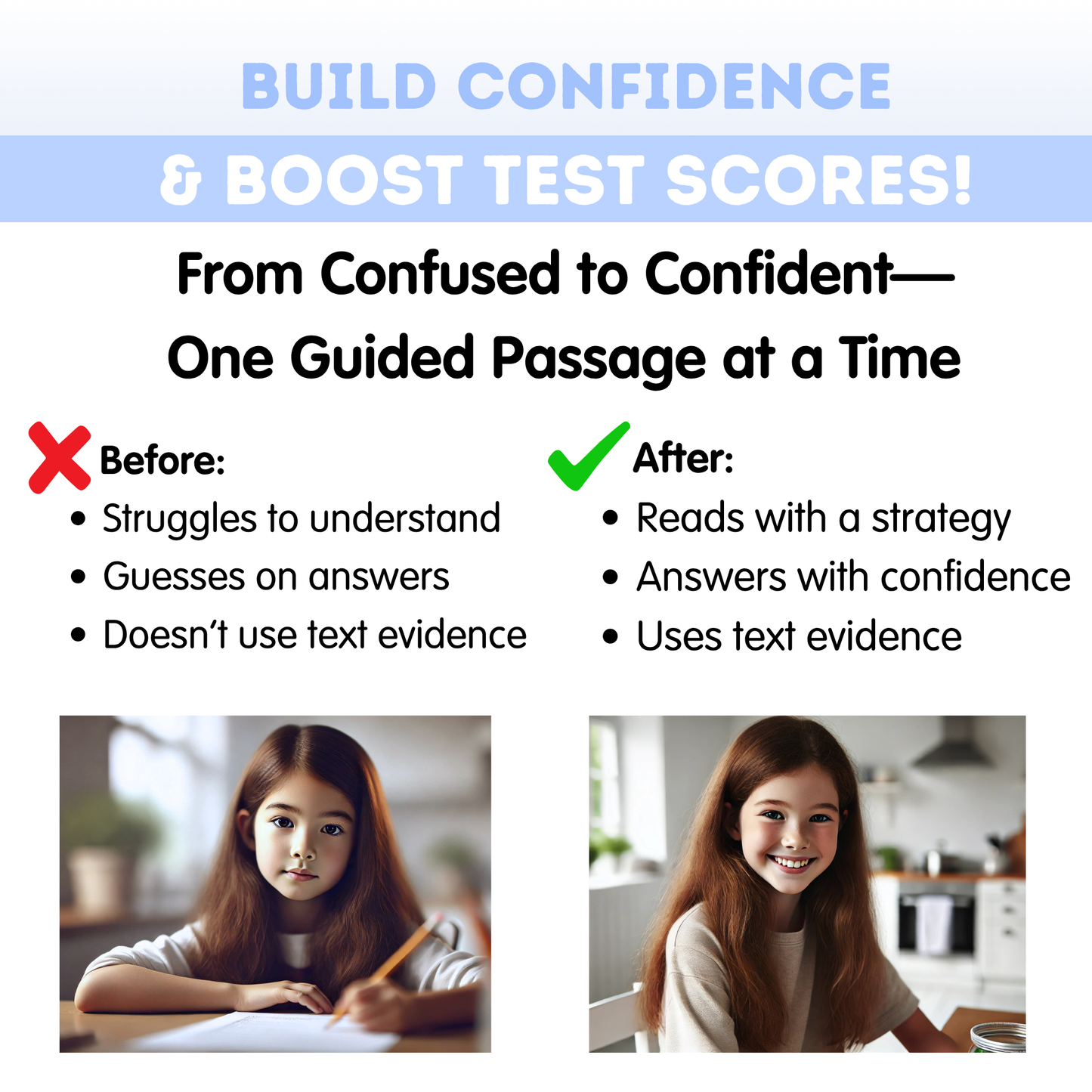 4th Grade Comprehension Test Prep Passages Workbook