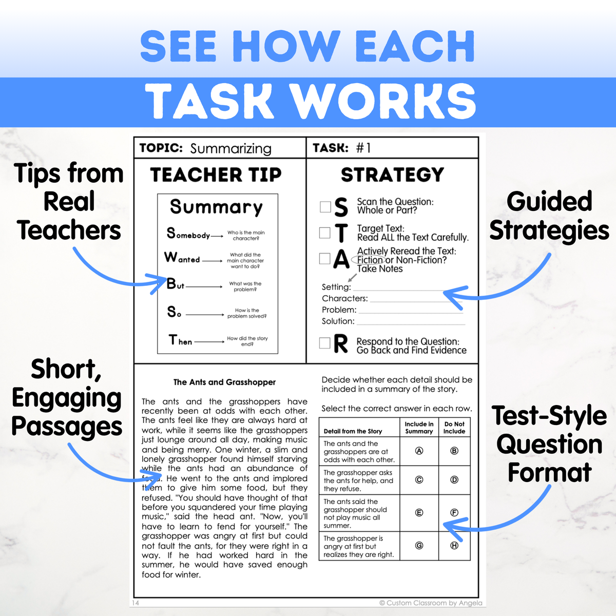 6th Grade Reading, Writing & Grammar Bundle